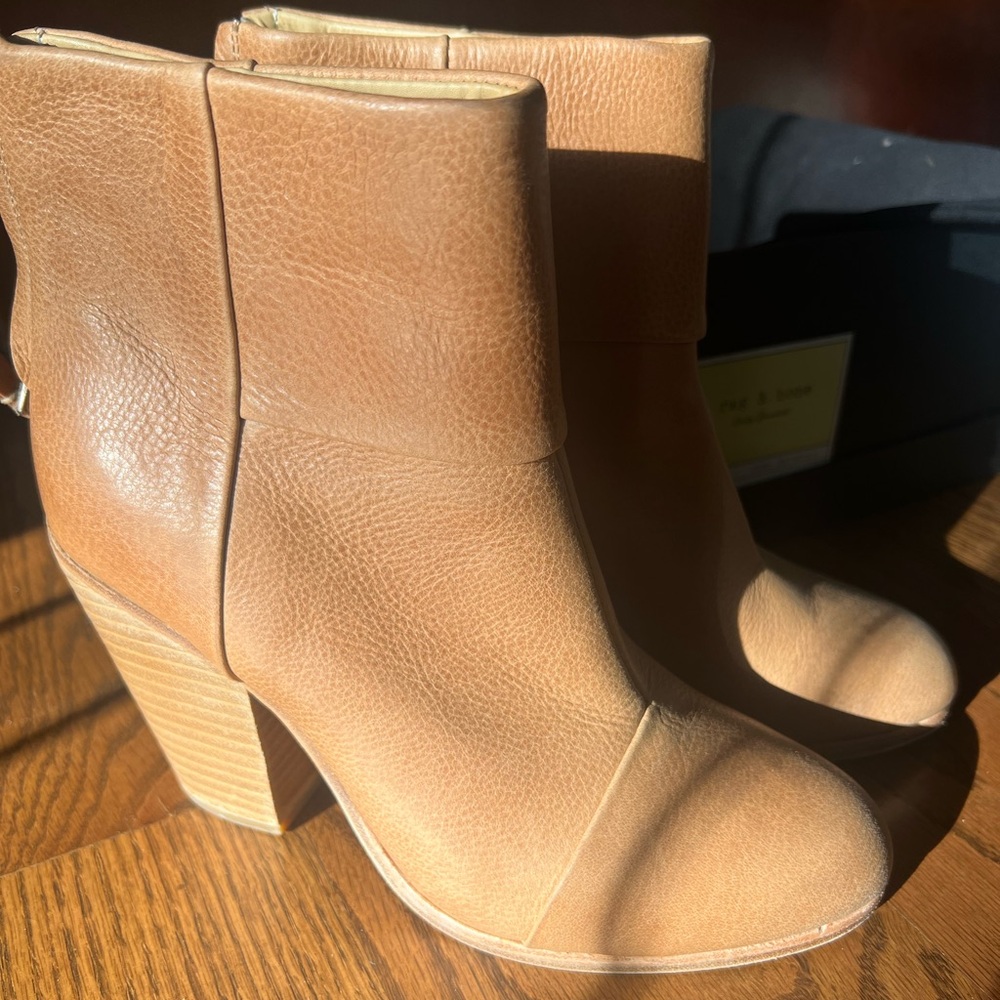 Rag & Bone Newbury Bootie In Camel - 7.5 Never Be… - image 1